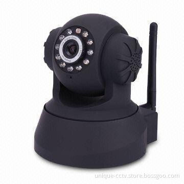 IP Wired CCTV Camera with Motion-JPEG Compression with Automatic White Balance, Indoor PT